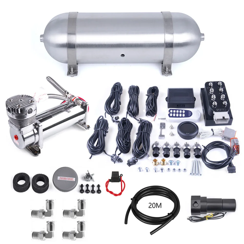 Air Tank & Compressor Air Suspension Kit