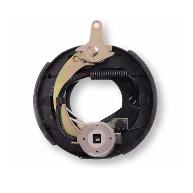 7" electric brake with parking lever
