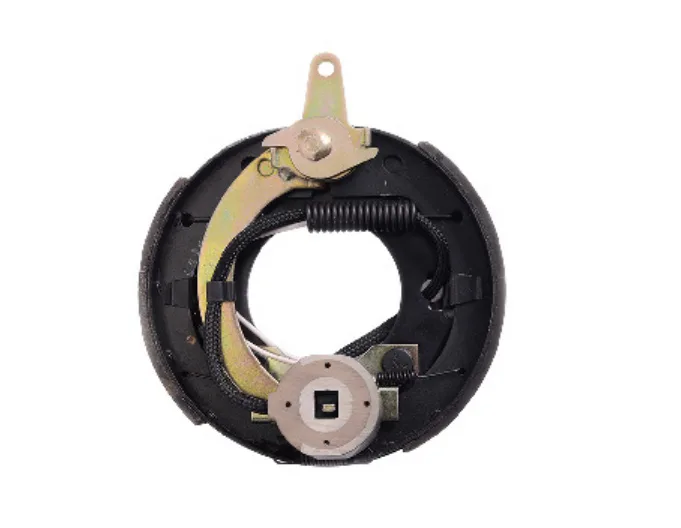 Brake Assembly 7 x 1-1/4 in Electric Brake with Parking Lever