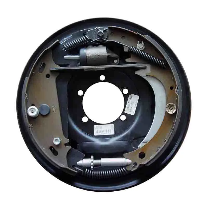 12" hydraulic brake free backing with parking lever(E-Coated/Dacromet)